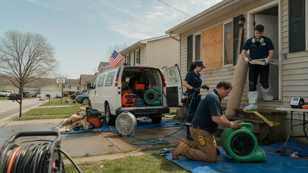 Water Damage Restoration in New London, NC near me
